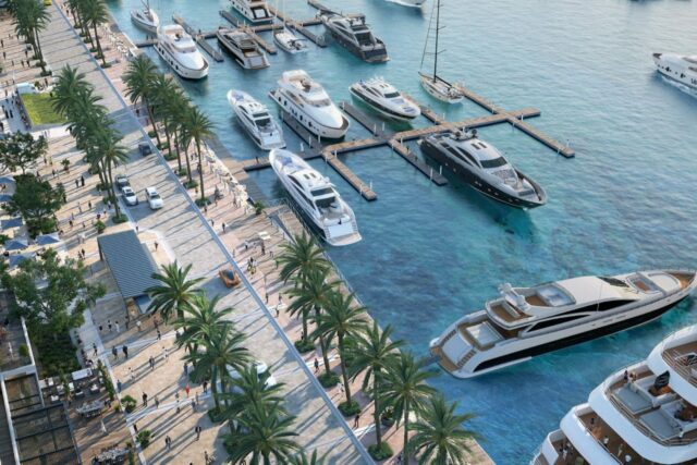 Discover Riverside Apartments and Townhomes at Seascape in Rashid Yachts & Marina