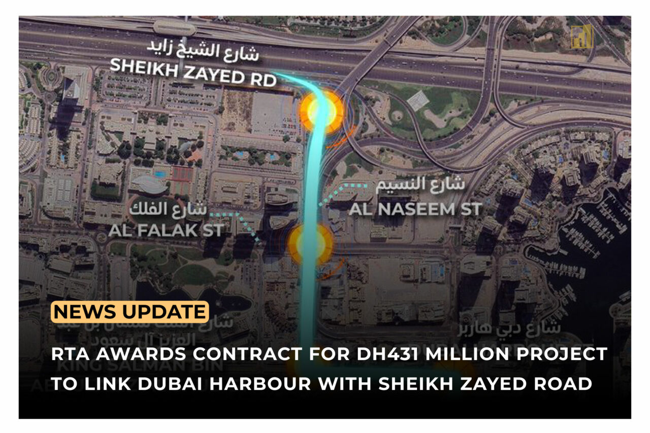 Dubai Harbour bridge improving connectivity to Sheikh Zayed Road