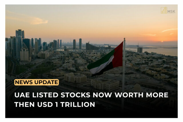 UAE stock market growth reaching $1 trillion milestone